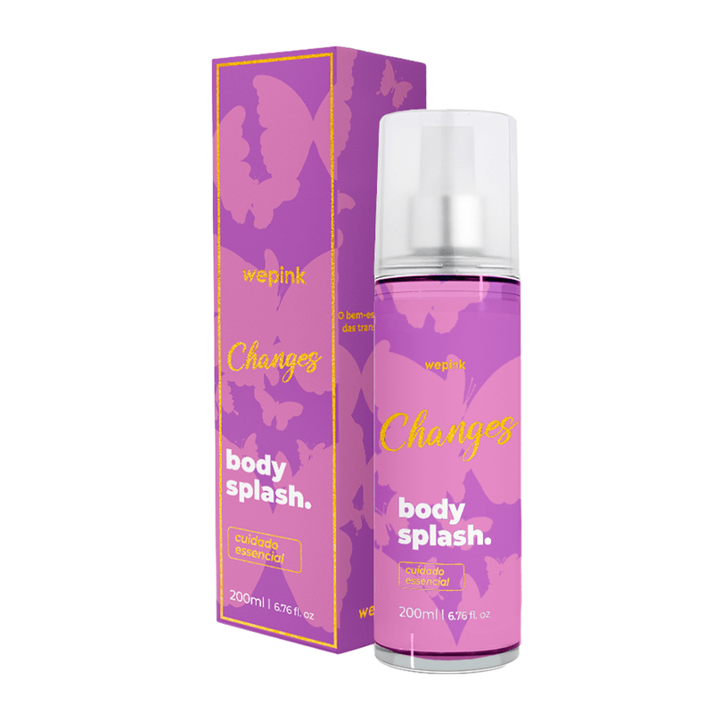 Body Splash Changes Desodorante Colônia 200ml - wepink