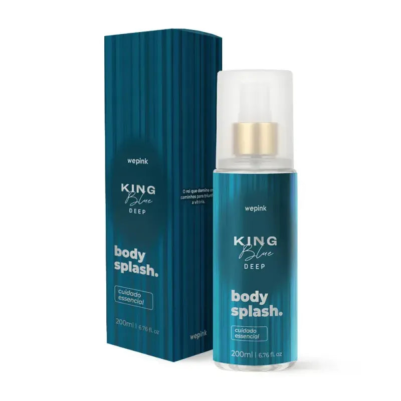 Body Splash King Blue Deep Desodorante